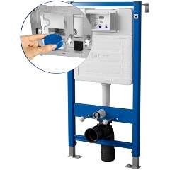 Изображение товара Система инсталляции Point Элемент для подвесного унитаза PN45122