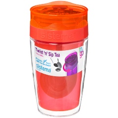 Изображение товара Чай-с-собой Sistema TO-GO 370мл, красный, 21476