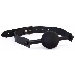 Изображение товара Кляп SITABELLA Черный с шариком-трензелем