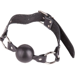 Изображение товара Кляп-шар SITABELLA на ремешках из натуральной кожи