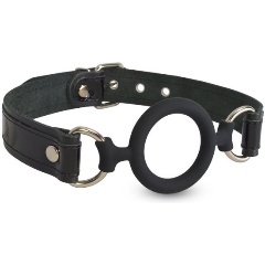 Изображение товара Кляп-рамка SITABELLA Силиконовый на кожаных ремешках