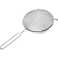 Изображение товара Сито МУЛЬТИДОМ Эконом нержавеющая сталь 18 см для промывки и процеживания