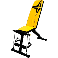 Изображение товара Скамья DFC D008Y универсальная, с эспандерами