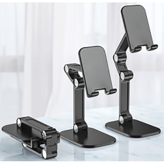 Изображение товара Складная подставка - держатель для смартфона или планшета FANCIER WT-42M Foldable Phone and Ipad holder/stand