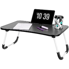 Изображение товара Столик складной для компьютера EL Casa "Черный", 60*40*26 см (240224 Elan)