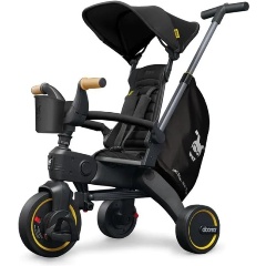 Изображение товара Велосипед трехколесный складной Doona Liki Trike S5, Nitro Black Deluxe