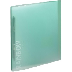 Изображение товара Скоросшиватель пластиковый с пруж.мех. Attache Rainbow Style зеленый