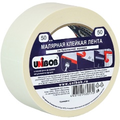 Изображение товара Скотч малярный Unibob, 72 мм x 50 м