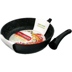 Изображение товара Сковорода литая Традиция Гранит 20см со съемной ручкой ТГ2205
