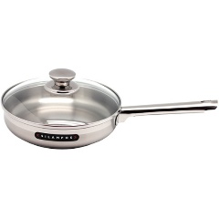 Изображение товара Сковорода SILAMPOS РОЯЛ 20см сталь с крышкой универсальная для всех плит