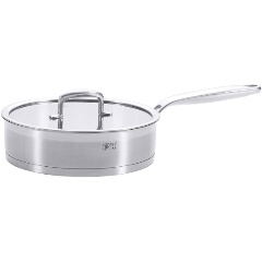 Изображение товара Сковорода-сотейник Gipfel Prestige 26 см из нержавеющей стали с крышкой