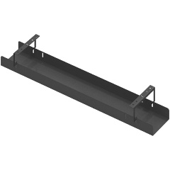 Изображение товара Кабель-канал SKYLAND XTEN MKZ-0080(S) Антрацит для организации проводов