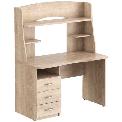 Изображение товара Компьютерный стол SKYLAND CD 1215.А Дуб Сонома светлый 1200х600х1525