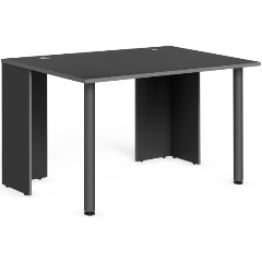 Изображение товара Игровой компьютерный стол SKYLAND SSTG 1385.1 Антрацит/Металлик 1360х850х750 с опорами металлическими SKILLL