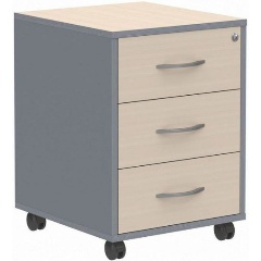 Изображение товара Тумба подкатная SKYLAND ТМ-3.А Клен/Металлик 412х450х551 IMAGO