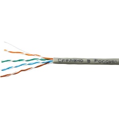 Изображение товара Кабель UTP Skynet Light (SL5E-UTP-4CU), 4 пары, Кат.5e, серый, 305 м