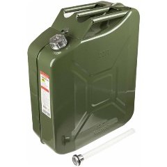 Изображение товара Канистра металлическая SKYWAY 20л вертикальная, резьбовая крышка, S02601026