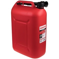 Изображение товара Канистра для бензина SKYWAY 25л пластик усиленная