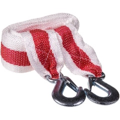 Изображение товара Трос ленточный SKYWAY 7т 5м 2 крюка для буксировки и транспортировки