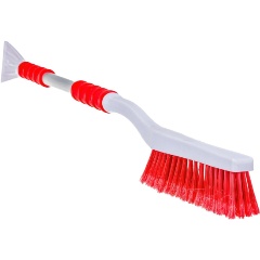 Изображение товара Щетка для очистки снега со скребком SKYWAY 88 см с эргономичной ручкой с распушенной щетиной
