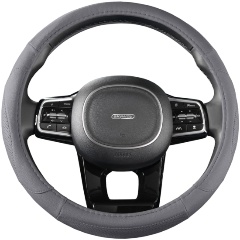 Изображение товара Оплетка SKYWAY Art-2 M Серая экокожа