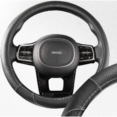 Изображение товара Оплетка SKYWAY Art-4 M Черная экокожа