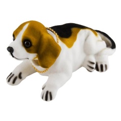 Изображение товара Собака большая в машину с освежителем "Ваниль" SKYWAY Бигль 16,5*8,5*9,5см