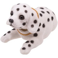 Изображение товара Собака большая в машину с освежителем "Ваниль" SKYWAY Далматинец 16,5*8,5*9,5см