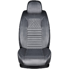 Изображение товара Накидка сиденья велюр SKYWAY Elegant-2 6 предметов серый для автомобиля