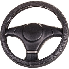 Изображение товара Оплетка SKYWAY FLEX-15 M Черно/Серая экокожа