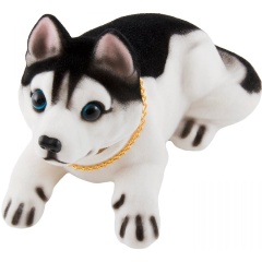 Изображение товара Собака большая в машину с освежителем "Яблоко" SKYWAY Хаски 16*8*10,5см