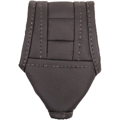 Изображение товара Чехол рычага АКПП SKYWAY кож.зам круглый Серый