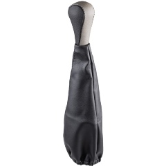 Изображение товара Ручка КПП SKYWAY кожа иск. для ВАЗ 2101-07 с чехлом Серая