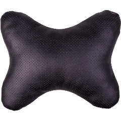 Изображение товара Подушка на подголовник SKYWAY кожа иск. Черная