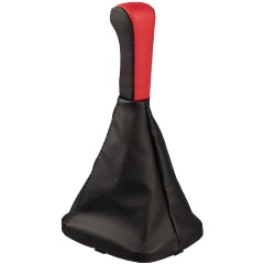 Изображение товара Ручка КПП SKYWAY кожа иск. для ВАЗ 2110 с чехлом Красная