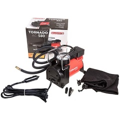 Изображение товара Компрессор SKYWAY ТОРНАДО АС-580 металлический 40 л/мин в прикуриватель
