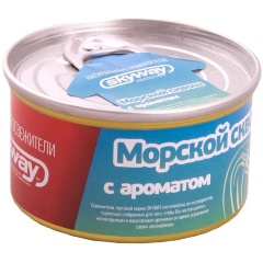 Изображение товара Ароматизатор на панель прессованное дерево SKYWAY Морской сквош