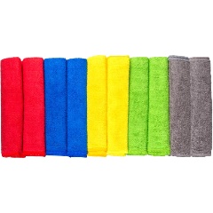 Изображение товара Салфетка SKYWAY набор микрофибра 40*35см прямоугольники 10 шт