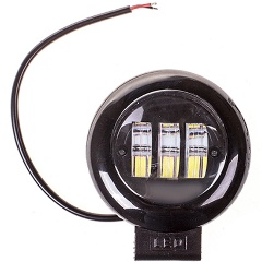 Изображение товара Фара светодиодная SKYWAY OFF ROAD 116*116(137)*60мм круглая 12V/24V 30W 6000K 3 диода Дальний свет