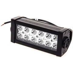 Изображение товара Фара светодиодная SKYWAY OFF ROAD 190*80*85мм прямоугольная 12V/24V 36W 6000К 12 диодов Дальний свет