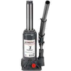 Изображение товара Домкрат гидравлический бутылочный SKYWAY с клапаном в кейсе 3т h 175-345мм