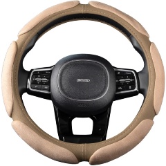 Изображение товара Оплетка SKYWAY Sponge air 6 подушечек M Бежевая замша