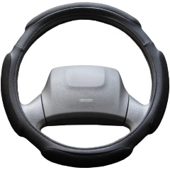 Изображение товара Оплетка SKYWAY Sponge grid 4 подушечки L Черная экокожа