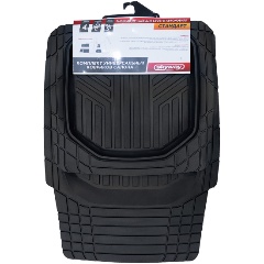 Изображение товара Коврик салона SKYWAY Стандарт 003 4пр. Ванночка Резиновый Черный (п:75*54 см з:48*50 см)