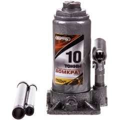 Изображение товара Гидравлический бутылочный домкрат SKYWAY 10т 200-385мм серый