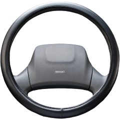 Изображение товара Оплетка SKYWAY Top-1 L Черная экокожа