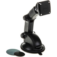 Изображение товара Держатель телефона магнитный на присоске SKYWAY жесткая ножка Черный