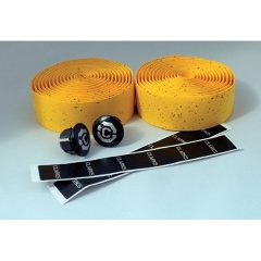 Изображение товара Лента на руль СLARK'S 3-159 CHBT корковая+крепеж+заглушки на руль желтая CLARK`S