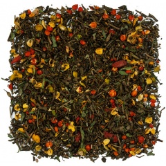 Изображение товара Чай зеленый СЛОН ароматизированный "Барбариска" 100 г