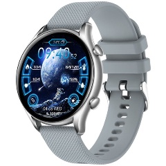 Изображение товара Смарт- часы Colmi i20 Silver Frame Grey Silicone Strap серый